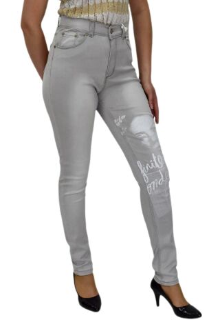 Kadın Zifth Skinny Jean Pantolon Yüksek Bel 239-004621-720 GRİ - 26/32