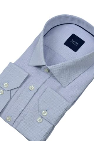 Erkek Büyük Beden Uzun Kol Gömlek 3745 BGL-ST04389 BEJ - 6XL