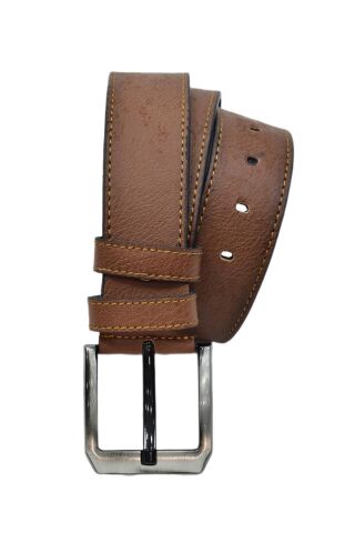Erkek Suni Deri Kemer Jeans Pantolon İçin BGL-ST04519 TABA - 115 CM