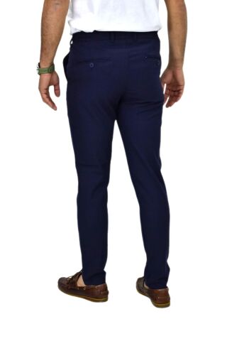 Erkek Jogger Silim Fit Kumaş Pantolon P1000 BGL-ST03830 LACİVERT - 38