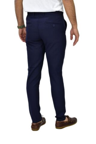 Erkek Jogger Silim Fit Kumaş Pantolon P1000 BGL-ST03830 LACİVERT - 38