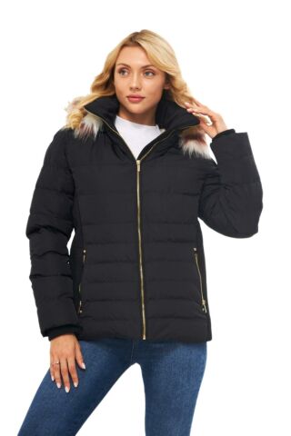 Kadın Spor Kapüşonlu Mont  M5301 BGL-ST03225