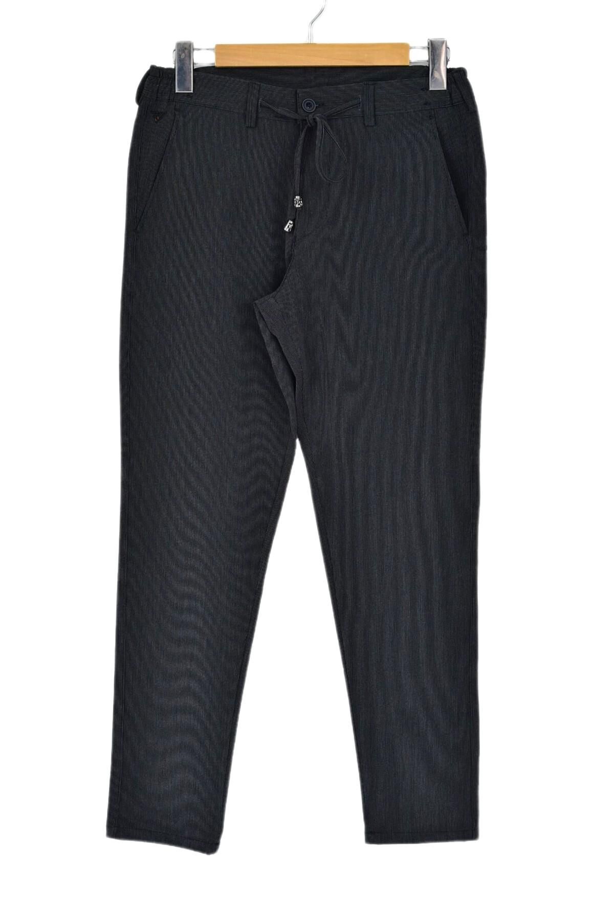 Erkek Jogger Silim Fit Chino Pantolon P1001 BGL-ST03582 FÜME - 33/32