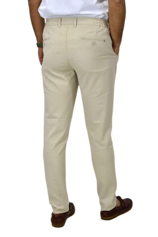 Erkek Jogger Silim Fit Kumaş Pantolon P1000 BGL-ST03830 BEJ - 33/34