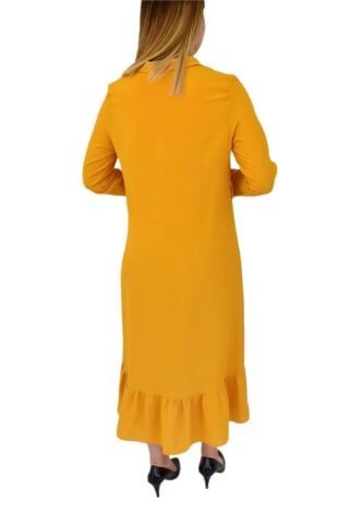 Kadın Sarı Elbise MNLS-09