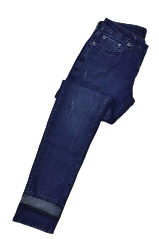 Erkek Silim Fit Jeans Pantolon 310 BGL-ST04194 LACİVERT - 30
