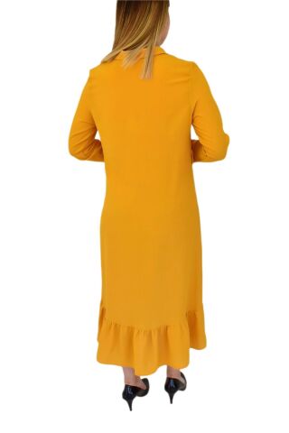 Kadın Sarı Elbise MNLS-09 SARI - 40