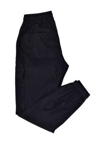Erkek Kanvas Kargo Pantolon Paça Lstikli 1958 BGL-ST03729 SİYAH - M