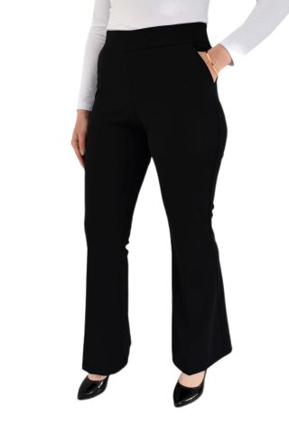 Kadın İspanyol Paça Kumaş Pantolon BGL-ST02696