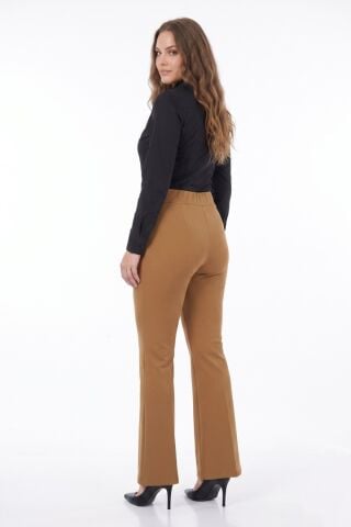 Kadın İspanyol Paça Kumaş Pantolon BGL-ST02696