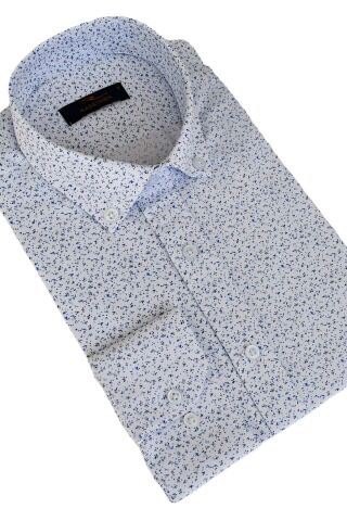 Erkek Silim Fit Uzun Kol Gömlek BGL-ST01967