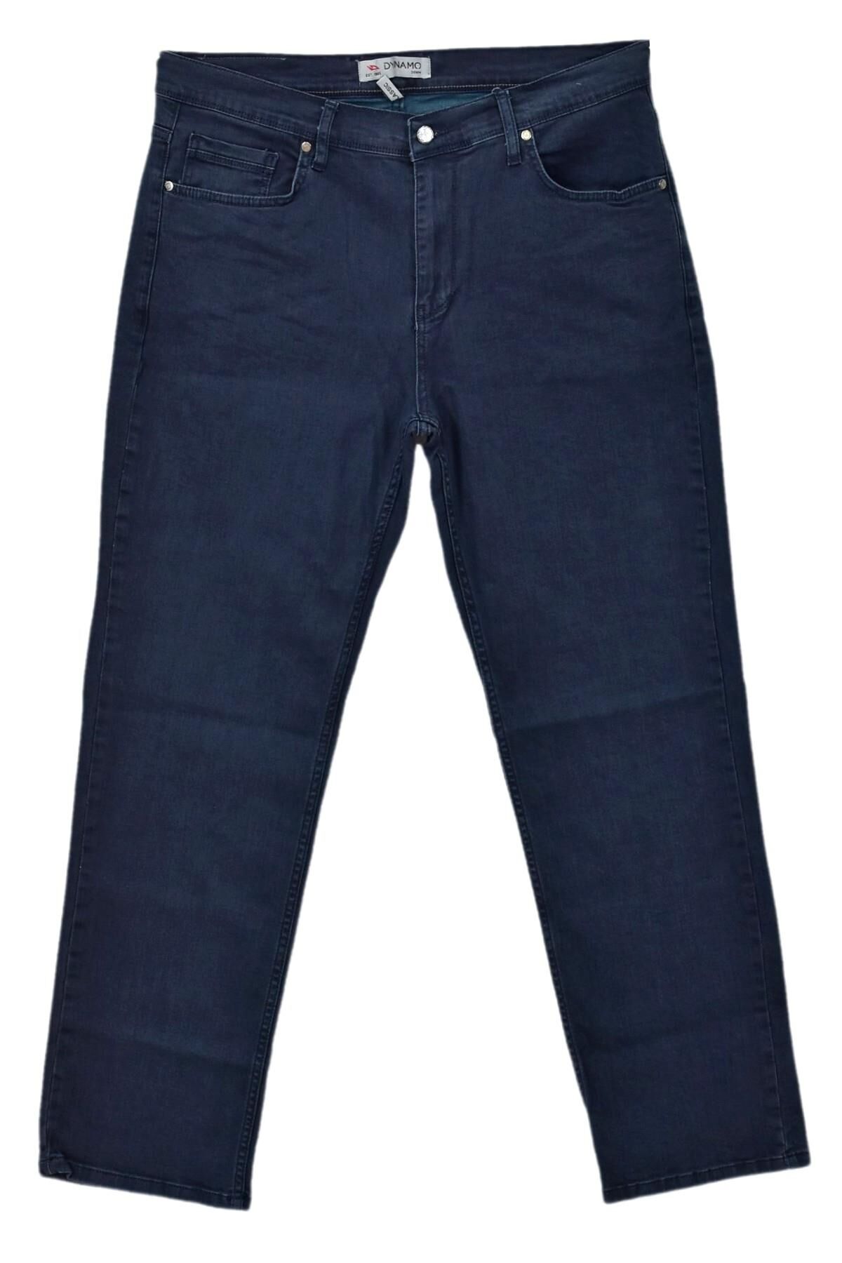 Erkek Jeans Pantolon Klasik Kalıp 1702 BGL-ST04190 PETROL - 32