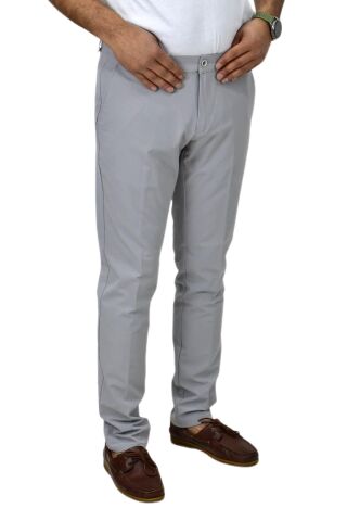 Erkek Silim Fit Kumaş Pantolon Gomes 199 BGL-ST04488 GRİ - 44