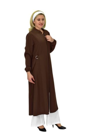Kadın Fermuarlı Kap Tunik BGL-ST03601 TABA - 42