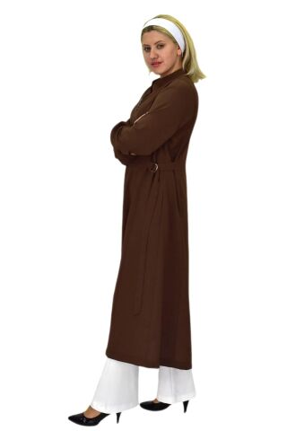 Kadın Fermuarlı Kap Tunik BGL-ST03601 TABA - 48