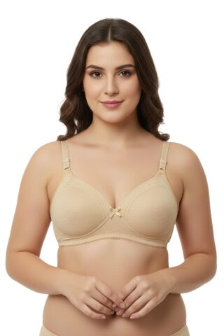 Kadın C Cup Silikonlu Telsiz Toparlayıcı Sütyen  BGL-ST05174