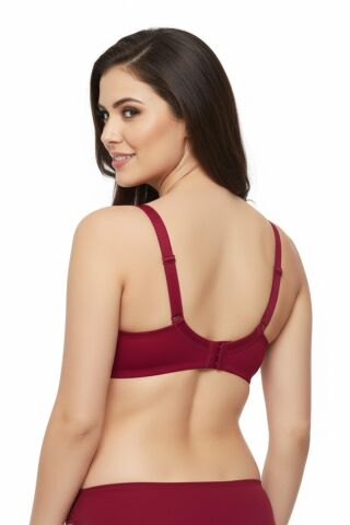 Kadın Toparlayıcı Desteksiz C Cup Sütyen BGL-ST04731 BORDO - 85 C