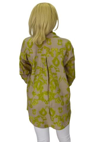 Kadın Leopar Desen Ayrobin Gömlek BGL-ST03700