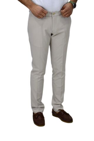 Erkek Silim Fit Kumaş Pantolon Gomes 199 BGL-ST04488 TAŞ - 46