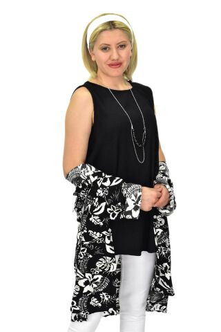 Kadın Bürümcük İkili Bluz BGL-ST03709 CAMEL - 46