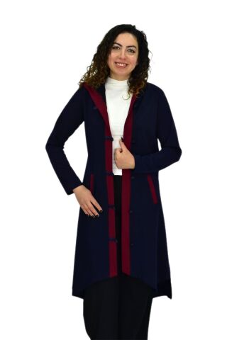 Kadın Kapşonlu Kap Kombinli N063