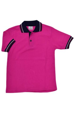 Kolej Polo Yaka Fuşya BGL-F02 FUŞYA - 7 YAŞ