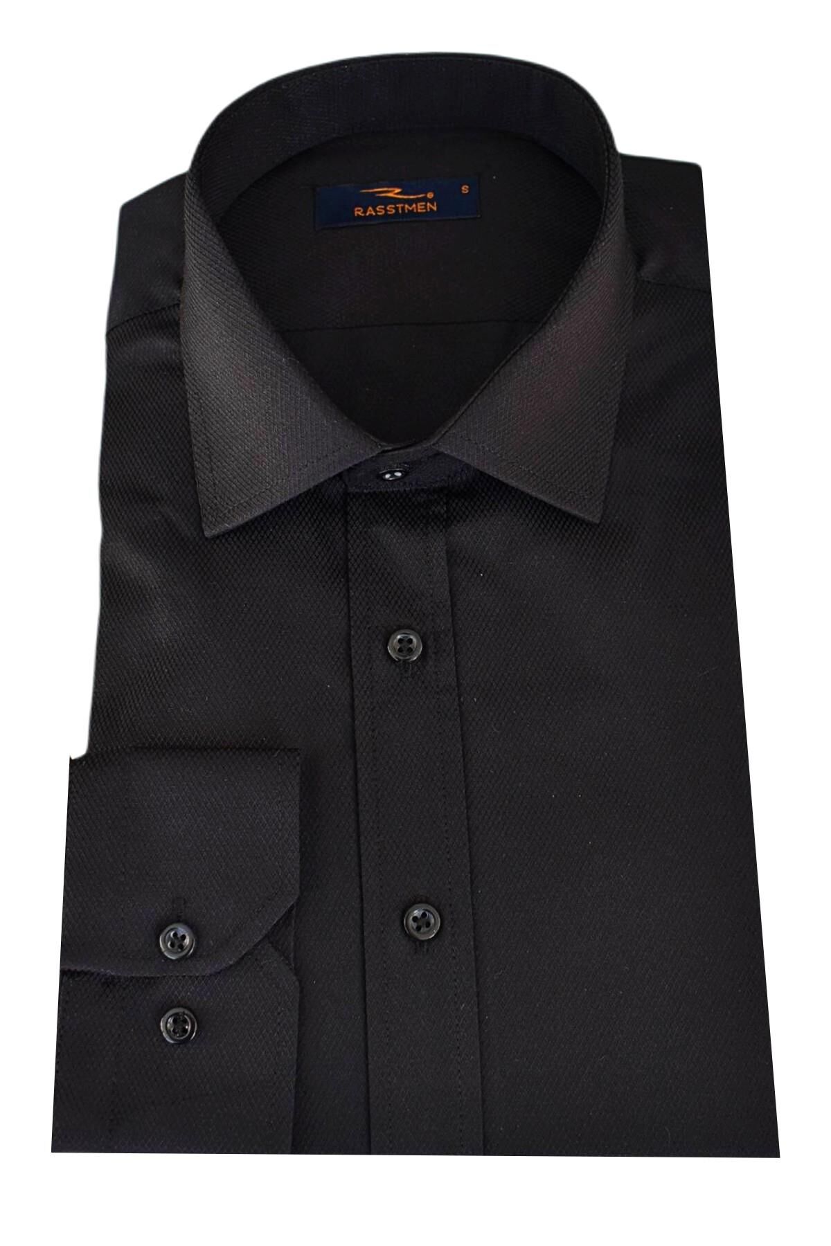 Erkek Uzun Kol Gömlek Silim Fit Armürlü BGL-ST01909