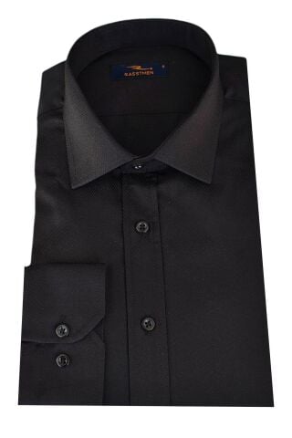 Erkek Uzun Kol Gömlek Silim Fit Armürlü BGL-ST01909