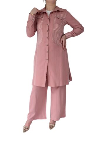 Kadın Ikili Kombin Takım Ferace Kap P5051