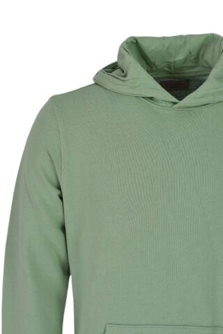 Erkek Kapüşonlu Basic Sweatshirt R2248 BGL-ST03192 ELMA - L
