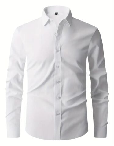 Erkek Klasik Tek Cepli Uzun Kol Gömlek BGL-ST04544