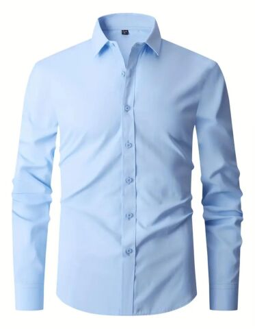 Erkek Klasik Tek Cepli Uzun Kol Gömlek BGL-ST04544