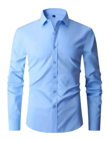 Erkek Klasik Tek Cepli Uzun Kol Gömlek BGL-ST04544