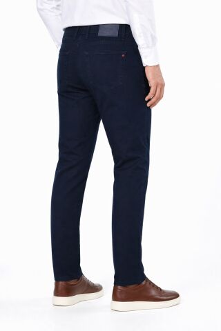 Erkek Regular Kalıp 5 Cep Kanvas Pantolon BGL-ST05362 LACİVERT - 32