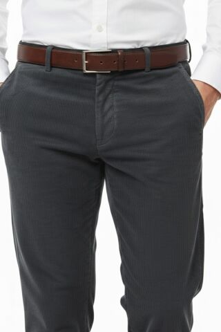 Erkek Kışlık Kadife Pantolon Klasik Kalıp BGL-ST04967 K.GRİ - 56