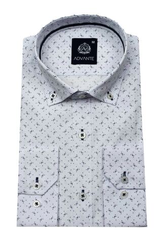 Erkek Uzun Kol Silim Fit Gömlek BGL-ST01713