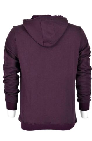 Erkek Kapüşonlu Basic Sweatshirt R2248 BGL-ST03192 MÜRDÜM - M