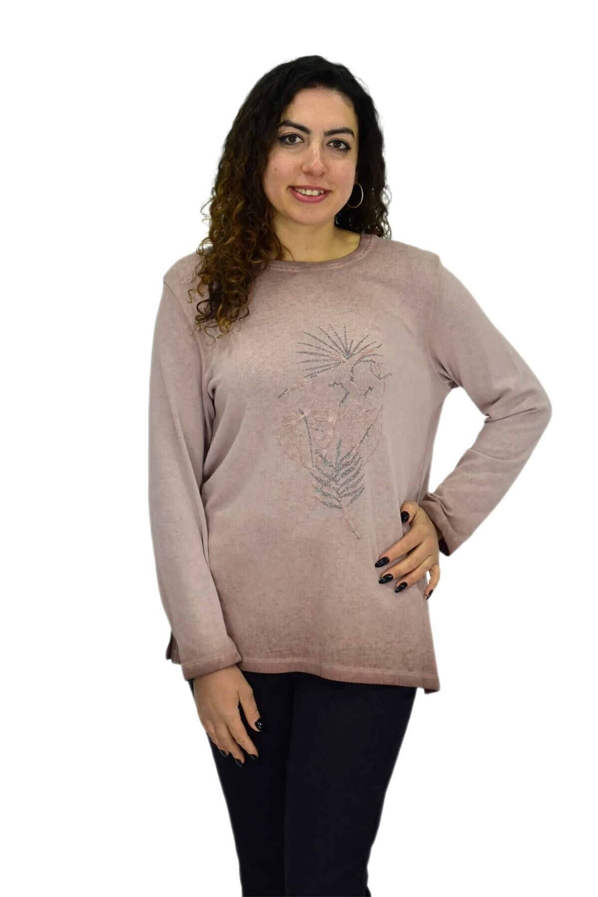 Kadın Pamuk İtalyan Kazak 4549 BGL-ST04093