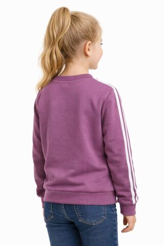 Kız Çocuk Kol Şeritli Sweatshirt BGL-ST05269 G.KURUSU - 12 YAŞ