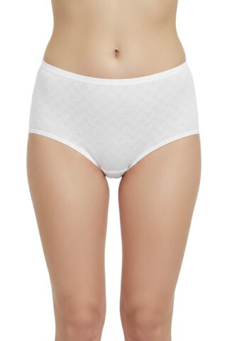 Kadın Kalpli Bato Külot BGL-ST04937 BEYAZ - XL