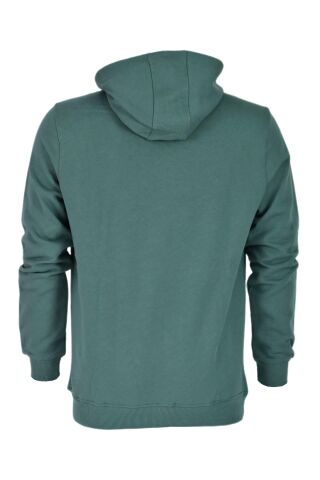 Erkek Kapüşonlu Basic Sweatshirt R2248 BGL-ST03192 YEŞİL - L