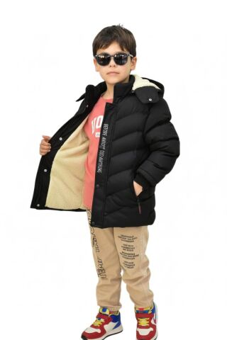 Erkek Çocuk Kapüşonlu Mont BS-0411