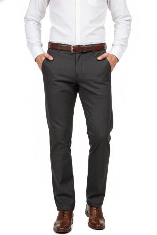 Erkek Regular Fit Klasik Pilesiz Kanvas Pantolon P1168 BGL-ST04796