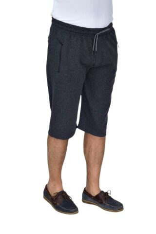 Erkek Rahat Kesim Düz Paça Likralı Kuş Gözü Kumaş Kapri BGL-ST04619 LACİVERT - XL