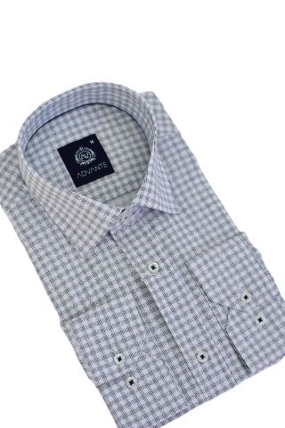 Erkek Klasik Uzun Kol Ekose Gömlek BGL-ST03507