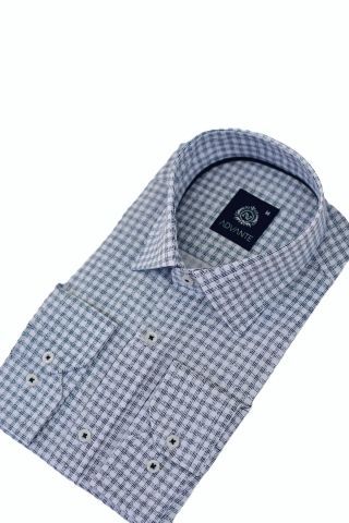 Erkek Klasik Uzun Kol Ekose Gömlek BGL-ST03507