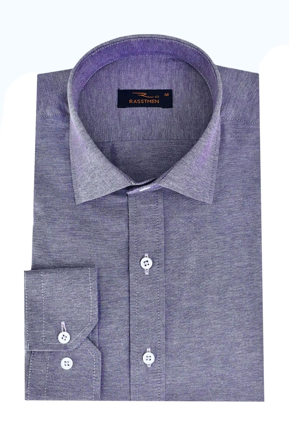 Erkek Uzun Kol Gömlek Silim Fit BGL-ST01912 MOR - S
