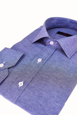 Erkek Uzun Kol Gömlek Silim Fit BGL-ST01912 MOR - S