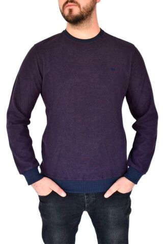 Erkek Büyük Beden Sıfır Yaka Sweat 6012 BT BGL-ST02308 BORDO - 5XL