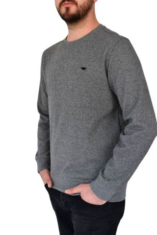 Erkek Büyük Beden Sıfır Yaka Sweat 6012 BT BGL-ST02308